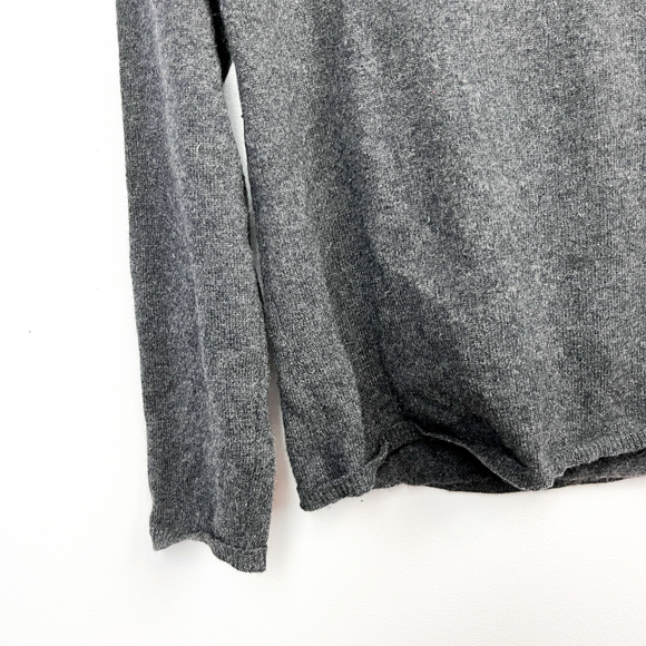 Lord & Taylor Cashmere Dark Gray Long Sleeve Sweater - Picture 6 of 7